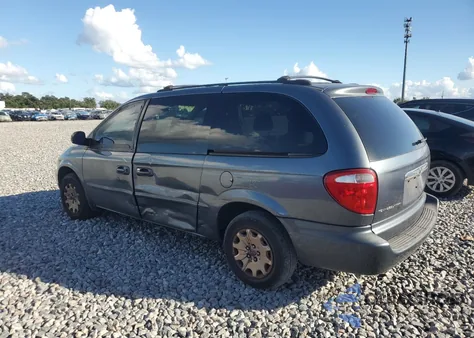 2002 Chrysler Town & Country Lx z USA, uszkodzony, nr VIN 2C4GP44312R662006